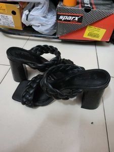 New Black Block Heels