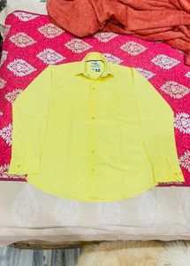 Yellow Shirt Size- M