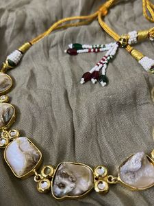 Pearl &amp; Gold Accent Necklace