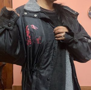 Bumper Offer ‼️black Oversized Anime Jacket!