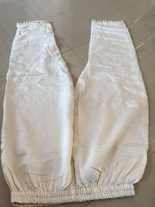 White Embroidered Kurti Set