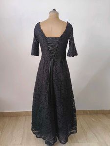 Elegant Black Lace Gown