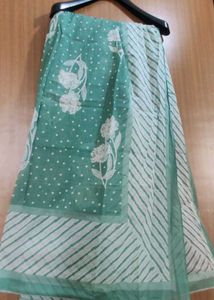 Cotton Gown And Duppatta New With Tag
