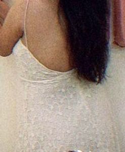 Mango Lace White Dress
