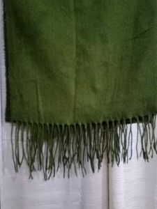 Olive woollen Shawl😍