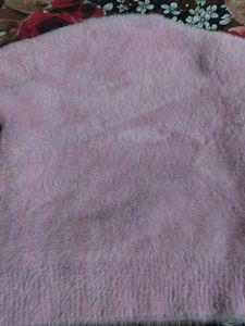 Pink Fuzzy Sweater