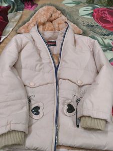 Cute Girls' Padded Jacket
