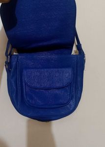 Blue Crossbody Bag