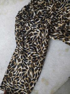 A Tiger Printed Dress