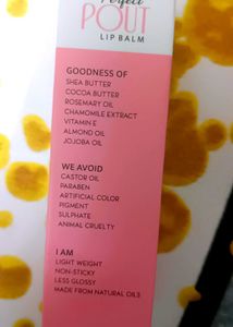 Anaaya Perfect Pout Berry Lip Balm