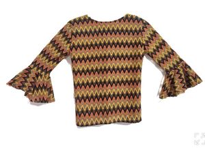 Multicolor Net Top