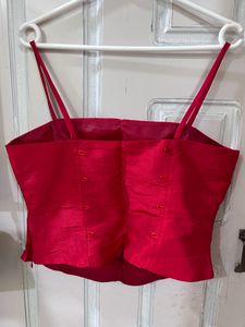 Red Corset Top
