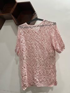 Crochet Pink Top