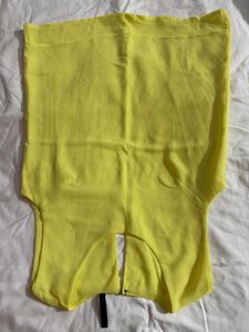 Yellow Sleeveless Top fits upto 34 to 36