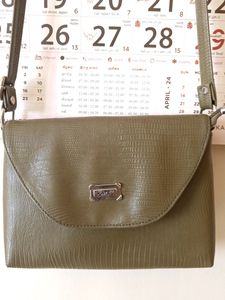 Olive Green Sling Bag