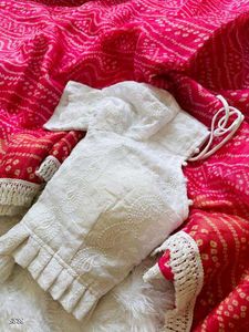 Bandhni With Blouse*