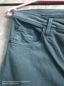 Sea Green Jeans Allensolly