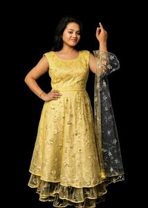 Gold Embellished Lehenga Set