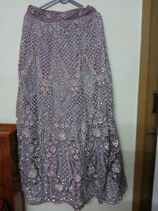 Heavy Stone Worked Bridal Lehenga Set