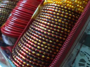 Glass Bangles With Box