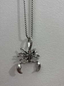 anit tarnish Scorpion Pendant Necklace