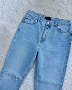 High Waisted Denim Jeans