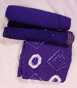 Bandhani Suit Dress Material Pure Cotton