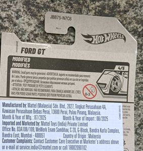 Hot Wheels Ford GT - Borla Exhaust