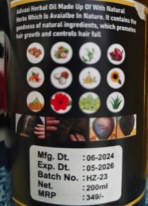 Adivasi Hair Oil And Shampoo Combo