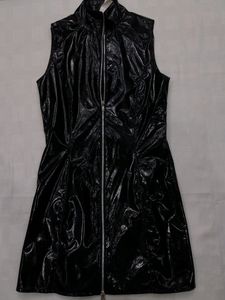 🩸⛓️🖤 Gothic Hot Leather Dress