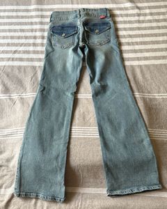 Wide Leg Denim Jeans