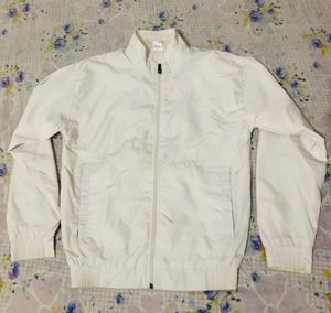 Men’s White Casual Jacket