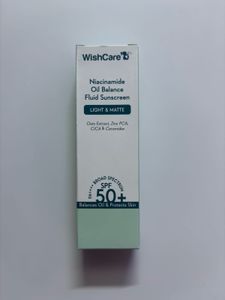 WishCare Niacinamide Oil Balance Fluid Sunscreen