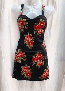 161212. Floral Mini Dress