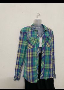 H&amp;M Shirt Check White &amp; H&amp;M Trouser