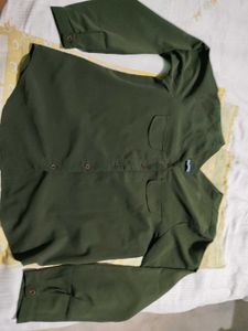 olive shirt