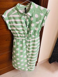 Striped & Polka Dot Dress