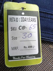 C@65 Size-30 Slim Jeans
