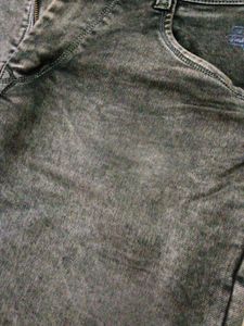 Stylish Grey Denim Jeans