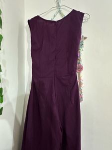 Chic Purple Jumpsuit