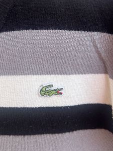 Lacoste Striped Top - Full Sleeves