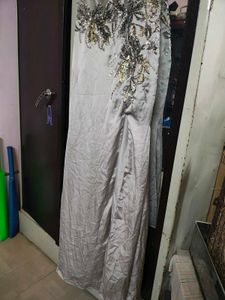 Silver Pop Gown