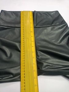 Black Leather Leggings Free Size fit 30 to 3