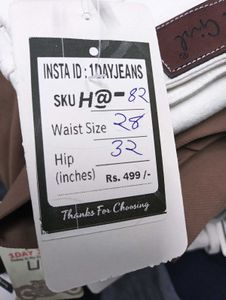 H@82 Size-28 (Sale) Latest Ladies high waist Jeans