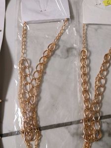 golden layered  necklaces  set of 6