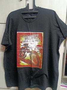 Black Printed T-shirt Like New