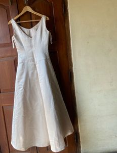 corture collection beige gown