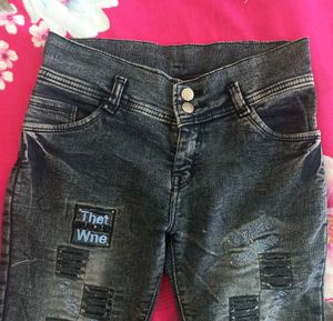 Knee Length -Jeans  , Small Size