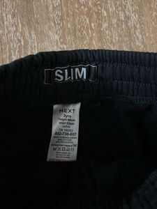 Next Black Cargo Joggers