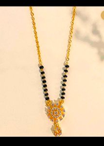 Gold-Plated Mangalsutra Necklace